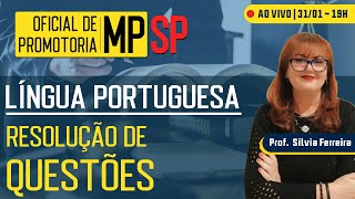 🔴 MPSP 2023  Português FGV  Resolução de Questões Ao Vivo  Pósedital [upl. by Eidassac]