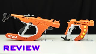 REVIEW Nerf Rival Curve Shot  SHOOT AROUND CORNERS [upl. by Einnaf]