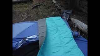 Inflating a ThermaRest NeoAir XLite Sleeping Pad [upl. by Nnyw]