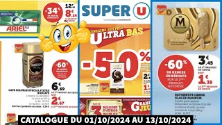 📢 SUPER U 🔥 CATALOGUE PROMO 1102024 💯 bonplan promotion 🎉 superu haul catalogue prix [upl. by Nnire6]