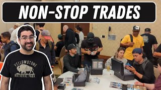 Unbelievable Trade Night at Seattle’s Best Sports Card Show [upl. by Euqinor]