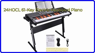 REVIEW 2024 24HOCL 61Key Electric Keyboard Piano ESSENTIAL details [upl. by Luapnaes]