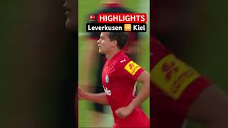 HIGHLIGHTS ⚽️  Kiel Fight Back for a Draw • Bayer 04 Leverkusen 🆚 Holstein Kiel • MD6 [upl. by Kylynn]