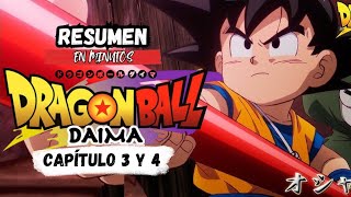 DRAGON BALL DAIMA capítulo 3 y 4 RESUMEN EN MINUTOS [upl. by Sebastian]