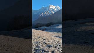 shortsfeed travel solotraveller mountains winter shortvideo shorts youtubeshorts trending [upl. by Thapa]