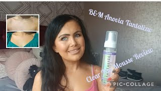 BampM Anovia Tantalize Clear Dark Tan Mousse Review amp Demo [upl. by Lleoj]