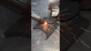 laserwelding welding When the weld is pulled it is beautiful and firm [upl. by Maisey]