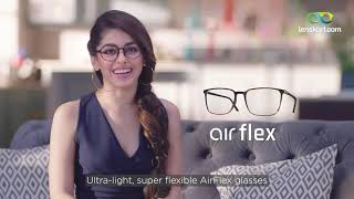 Lenskart Airflex  Ultralight Super Flexible Glasses ft Alaya F [upl. by Weed]