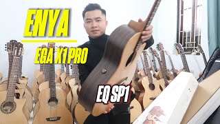 Guitar Enya EGA X1 PRO  EQ SP1  Đàn Full Size Thì Âm Thanh Như Thế Nào [upl. by Cohligan807]