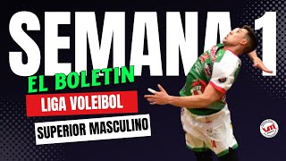 El Boletín Semana 1 Liga Voleibol Superior Masculino 2023 [upl. by Macegan804]