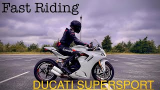 Pushing a DUCATI SUPERSPORT to its limit [upl. by Bijan]