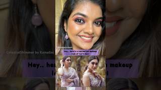 Easy purple Smokey eyemakeup inspired by Aarti Ravi  makeuptutorial purplesmokeyeye [upl. by Nileak]