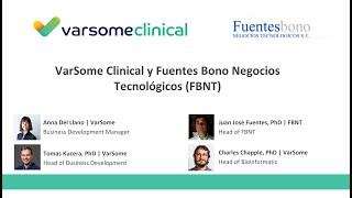 Webinar for VarSome Clinical in collaboration with Fuentes Bono for Spain [upl. by Anelak]