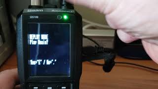 Uniden SDS100 Scanner Recording Function how to record with the scanner [upl. by Adiari]