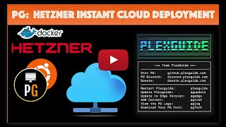 PlexGuide  Hetzner Cloud Generator  HCloud [upl. by Longley]