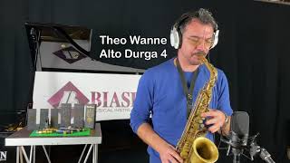 Theo Wanne Alto Saxophone Durga amp Gaia Demo [upl. by Boehmer373]