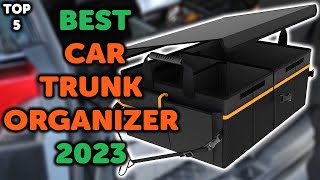 5 Best Car Trunk Organizer  Top 5 Car Trunk Storage Organizers in 2023 [upl. by Annasus]