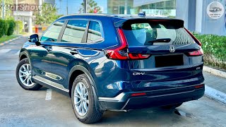 All New Honda CRV  2024   7 Seater Premium SUV  Canyon River Blue Metallic Color [upl. by Gwyneth]