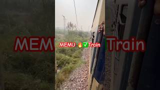 Memu Train Viral Video train viralvideo [upl. by Nunciata]