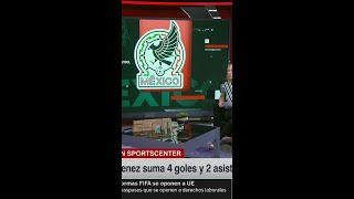 ¿ARGENTINA o MÉXICO SANTIAGO GIMÉNEZ da los motivos por los que eligió a la SELECCIÓN MEXICANA [upl. by Kery]