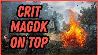 ESO PvP  Crit MagDK SLAYS in NEW BGs  Battleground Chronicles [upl. by Hunger98]