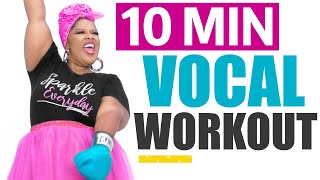 10 Minute Daily VOCAL WORKOUT Vocal Exercise subtitles [upl. by Trish]