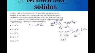 DILATAÇÃO DOS SÓLIDOS AP03 A dilatação térmica dos sólidos é um fenômeno importante em diversas [upl. by Goraud408]