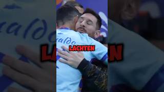 Messi lädt Ronaldo zum Abendessen ein aber die Fans stehlen die Show 🧐ll ronaldo shorts viral [upl. by Bergess]