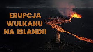 Niesamowita ERUPCJA WULKANU na Islandii 🌋 [upl. by Feliza]