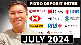 I Found the Best Fixed Deposit Rates Again  JULY 2024 [upl. by Atoiganap]