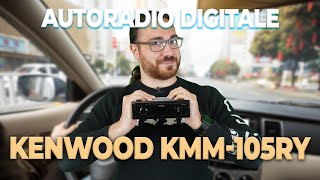 Autoradio Kenwood KMM105RY old school ma ancora performante [upl. by Monaco684]