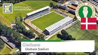 Gladsaxe Stadion  AB Gladsaxe  Google Earth  2017 [upl. by Rovaert392]