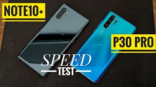 Samsung Galaxy Note10 VS Huawei P30 Pro SPEED TEST in 2024 [upl. by Jeffery]