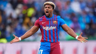 Adama Traore scores first goal for Barcelona [upl. by Gannie]