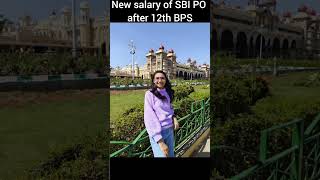 SBI PO New Salary after 12th BPS 🎉sbi sbipo exam ibps ibpspo motivation exam success [upl. by Hughie]