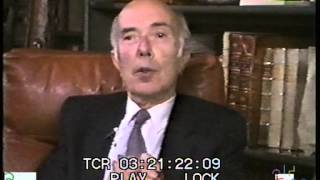 Intervista a Renato Dulbecco Premio Nobel per la medicina nel 1975 1984 [upl. by Shep]