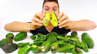 Avocado Challenge • MUKBANG [upl. by Anawaj]