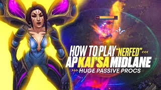 HOW TO PLAY quotNERFEDquot AP KAISA MIDLANE SEASON 12 [upl. by Wun]