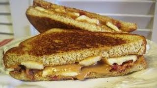 SassEsnacks ASMR The Elvis Sandwich  Eating Sounds  Mukbang [upl. by Nereil]