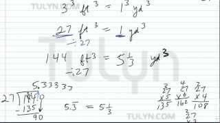 Converting from Cubic Feet to Cubic Yards [upl. by Ermina301]