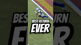 Was Turbo Turpins Kick return the best play of 202425 season [upl. by Hildagard]