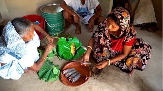 BHAPE KOI  BANGALI TRADITIONAL LAU PATAY KOI Fish Recipe prepared by our Grandmother [upl. by Aieken736]