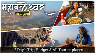 Mahabaleshwar  Panchgani  2 Days Trip Complete Guide  Places to visit [upl. by Adelaja]