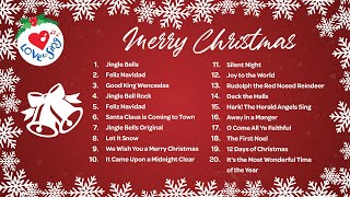 Best Christmas Songs with Lyrics 🎄 Merry Christmas 🔔 [upl. by Aihseyn]