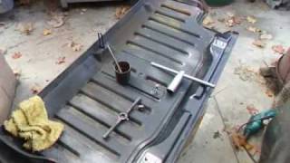 Fiat X19 Engine Bay Cover Modwmv [upl. by Allecnirp]