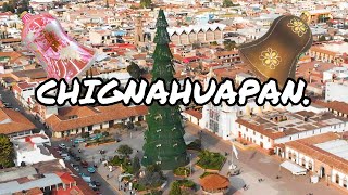 🛑 Chignahuapan es pueblo de las ESFERAS y la ETERNA NAVIDAD 🎄 en PUEBLA [upl. by Anelhtak]