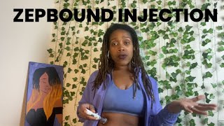 How I take Zepbound Injection  40lb Weightloss Journey [upl. by Goerke]