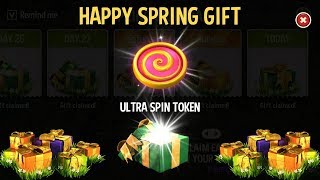 GOP3 Spring Calendar Gift Ultra Spin Token Prize Chest Reveal  Android [upl. by Spevek]