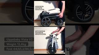 Uppababy Vista V2 vs Nuna Mixx Next Folding [upl. by Tacita]