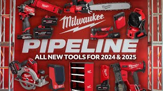 New Milwaukee Tools From Pipeline New Tools for 2024 amp 2025 [upl. by Lipski778]